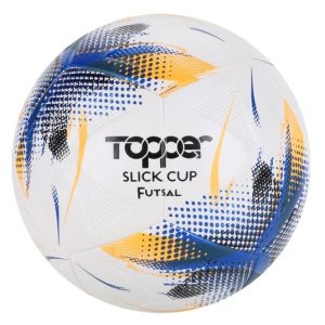 Bola de Futsal Topper Slick Cup - Laranja+Preto