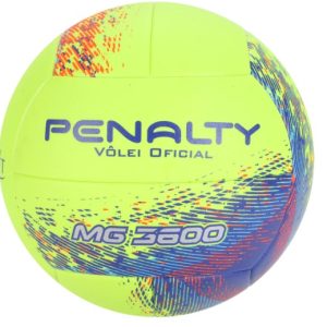 Bola de Vôlei Penalty MG 3600 XXI - Amarelo+Azul
