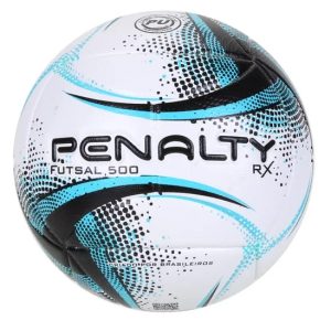 Bola de Futsal Penalty Rx 500 XXI - Branco+Azul